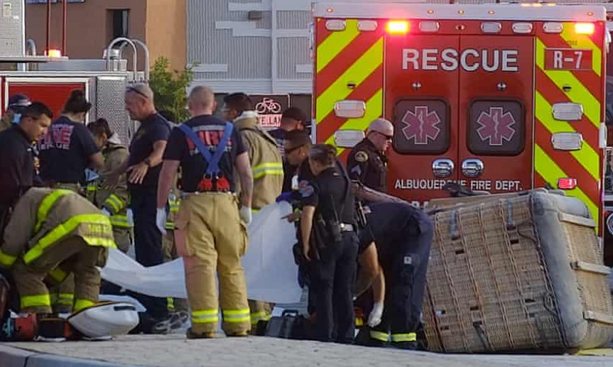 Нью-Мексико: пять человек погибли после крушения воздушного шара в Альбукерке